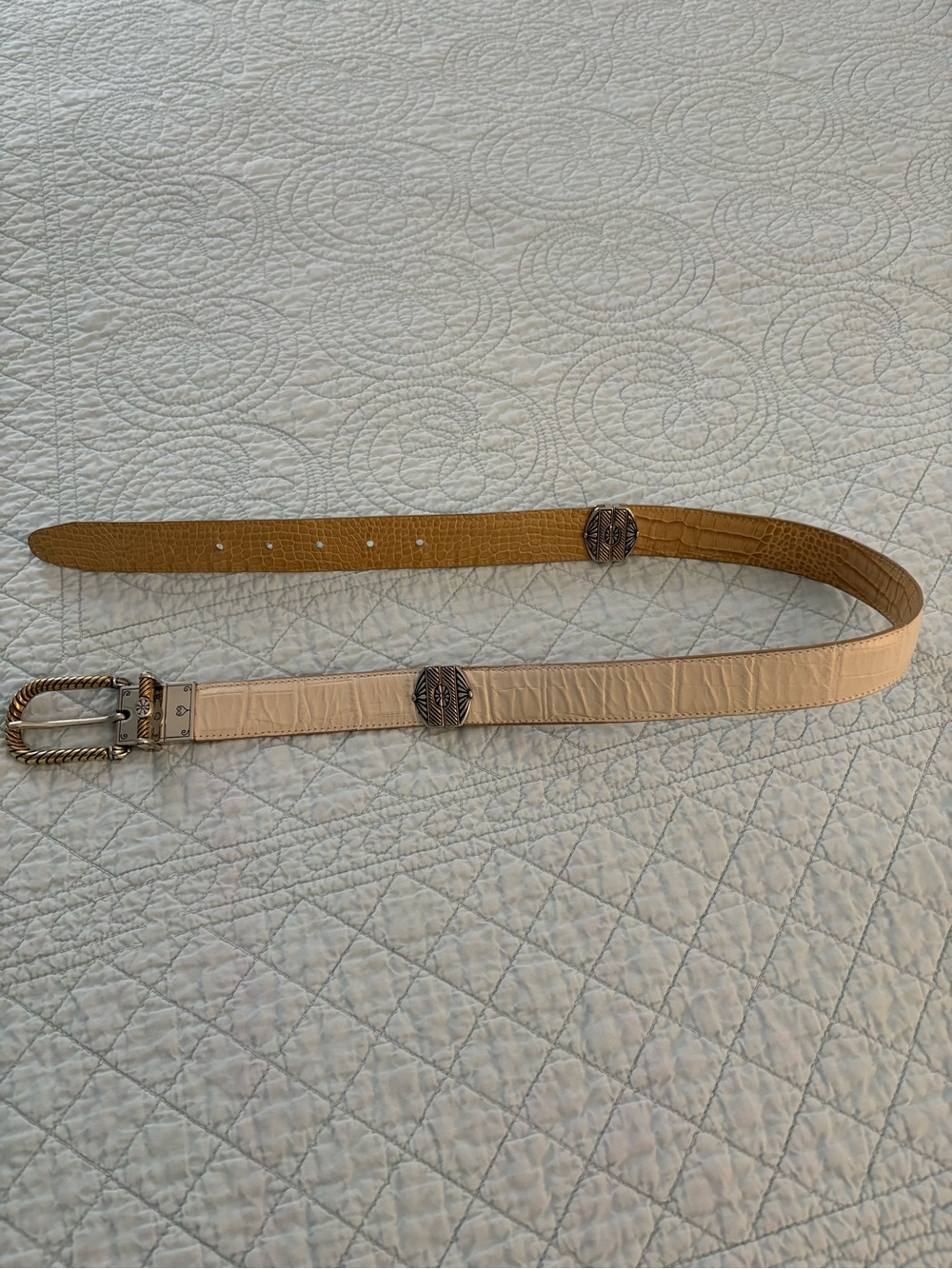 Brighton reversible leather belt.